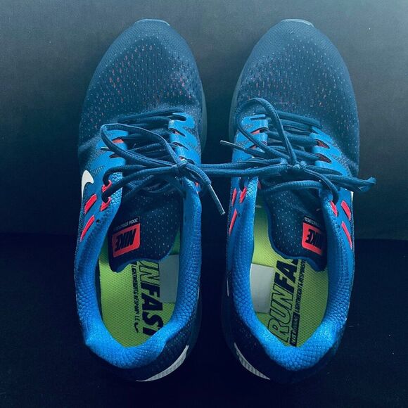 Mens Nike Air Zoom Structure 20 Size 10.5 44.5 (Binary Blue/ White Hyper Cobalt) - Picture 8 of 13